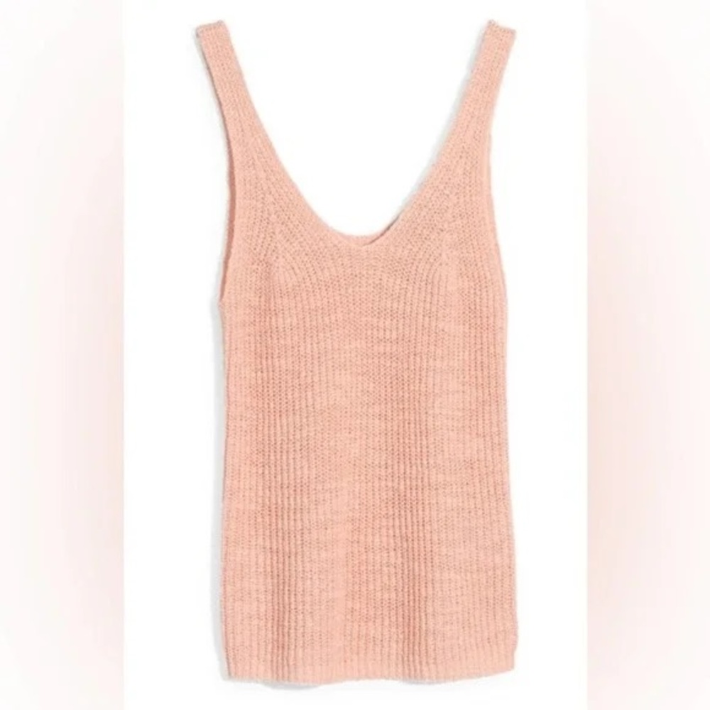 Madewell Monterey Tank in Antique Coral